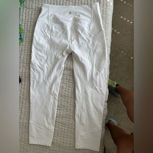 Lululemon leggings (23inch, white)